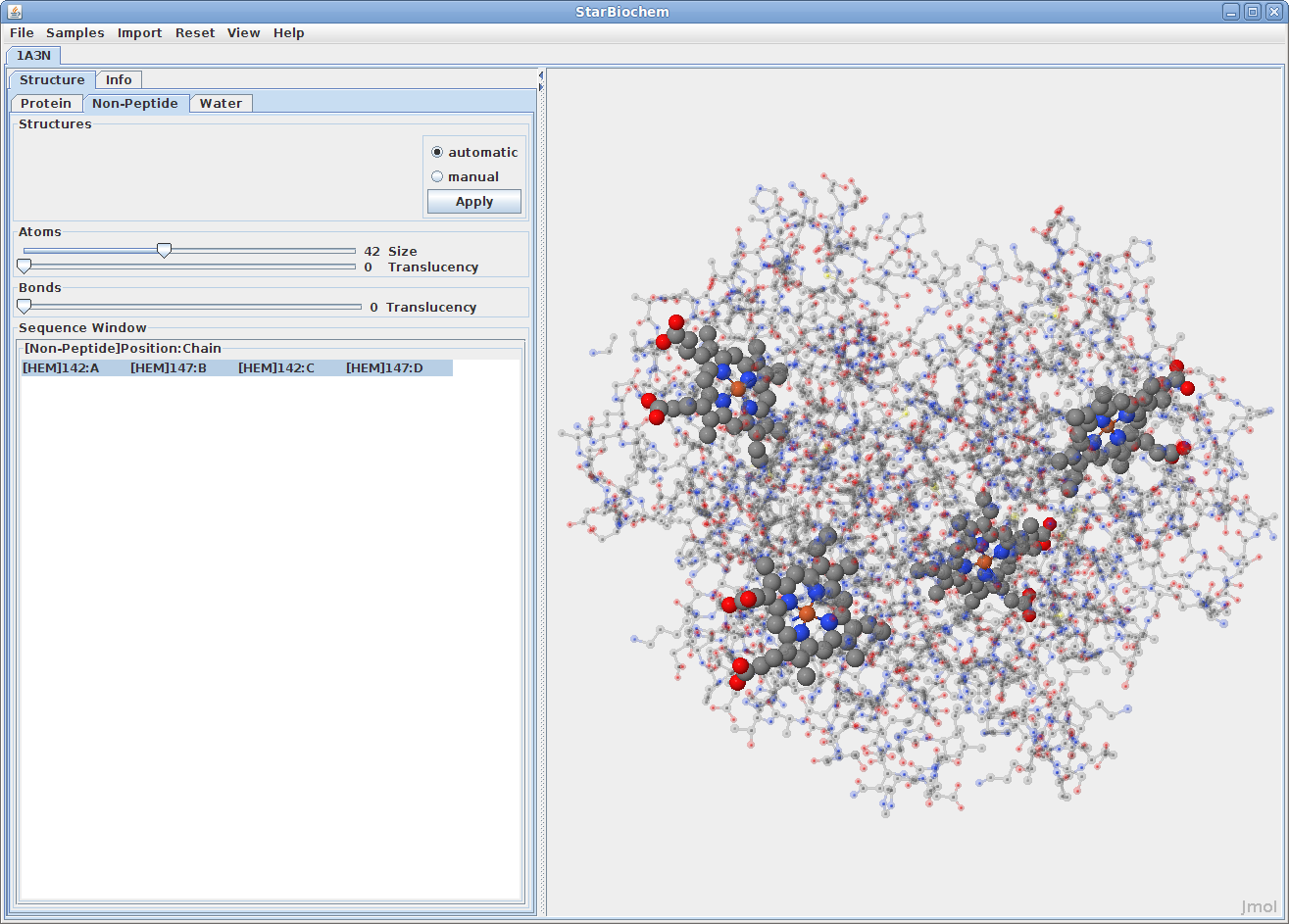 Non-Peptide Atoms